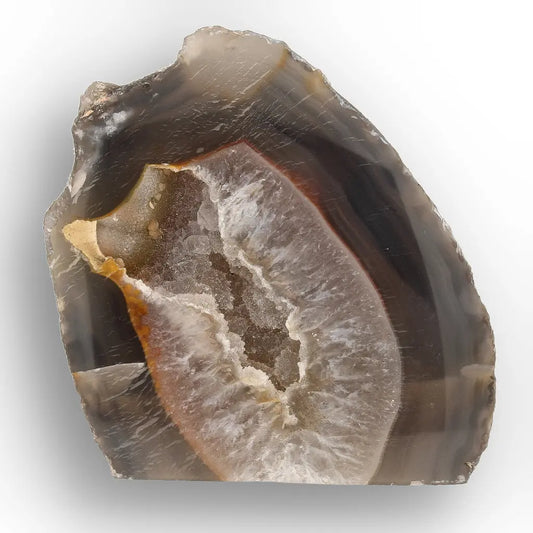 Get your Natural Black Agate Flat Base Crystal online now or in store at Forever Gems in Franschhoek, South Africa