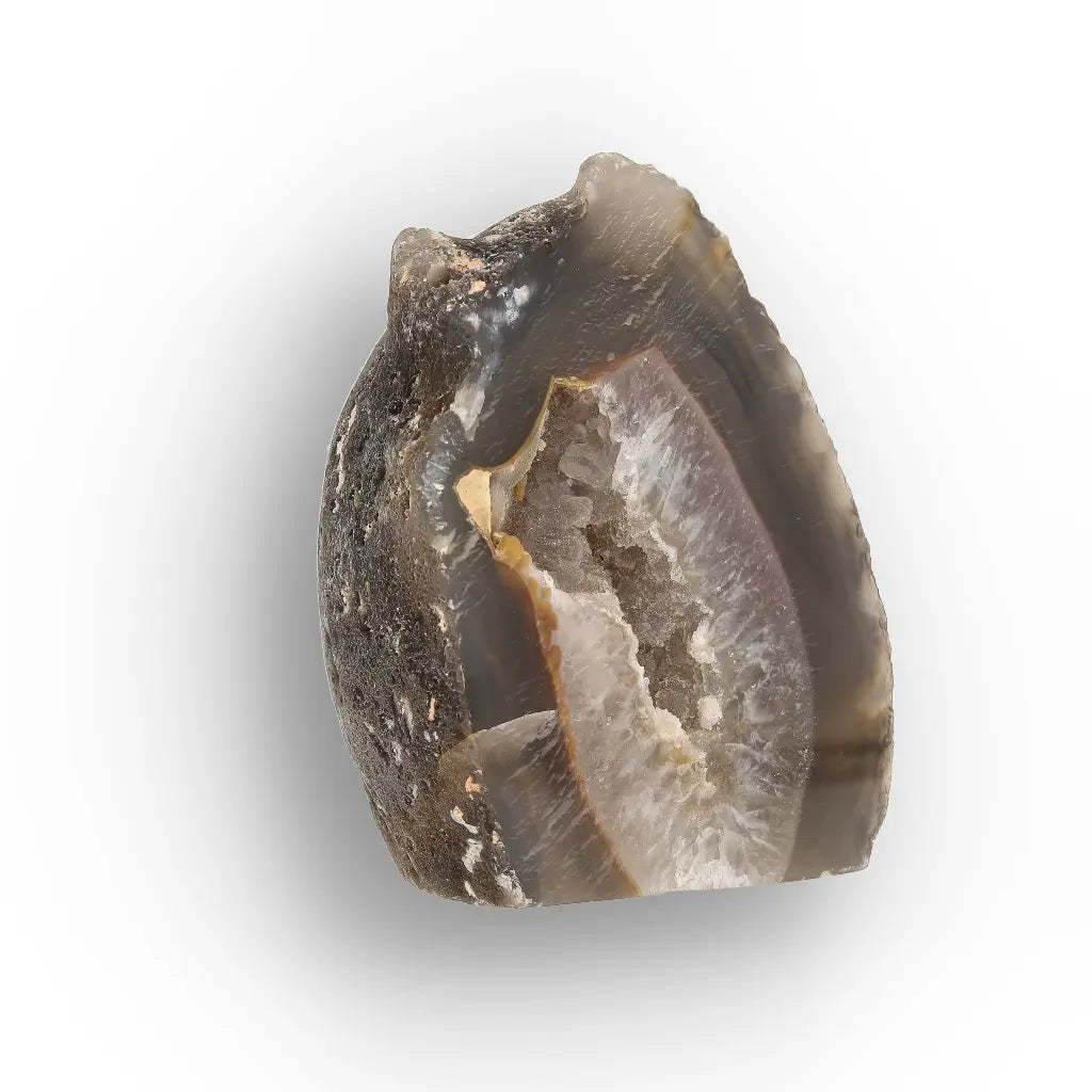 Get your Natural Black Agate Flat Base Crystal online now or in store at Forever Gems in Franschhoek, South Africa