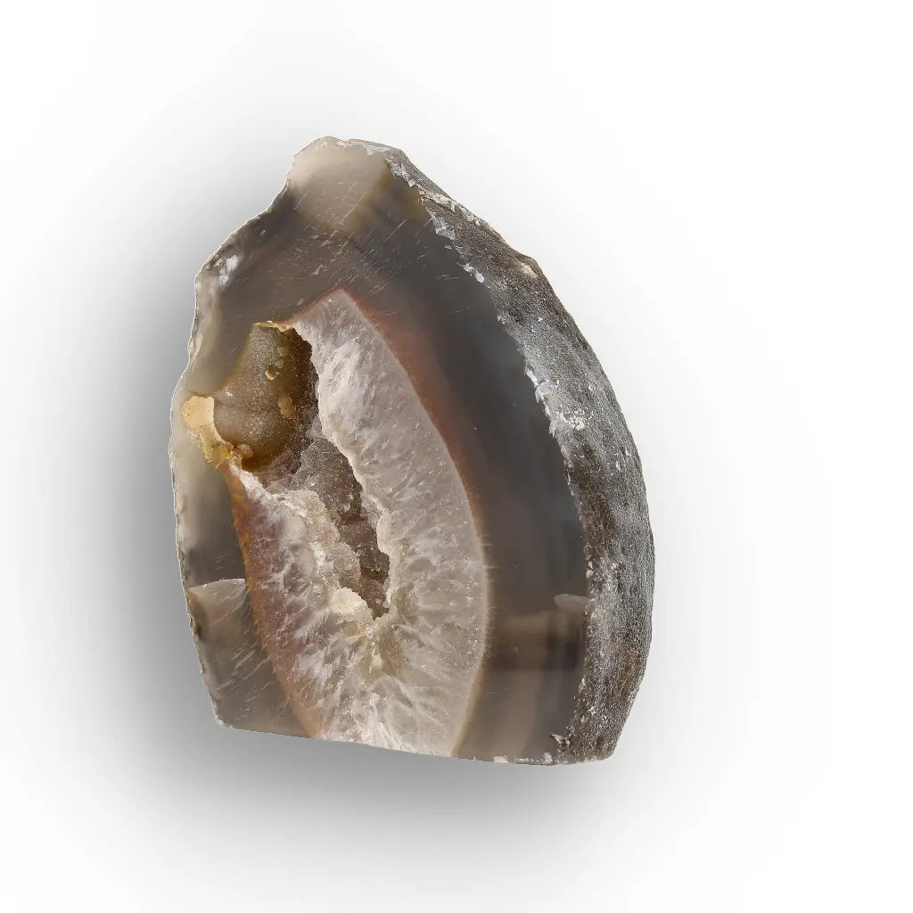 Get your Natural Black Agate Flat Base Crystal online now or in store at Forever Gems in Franschhoek, South Africa