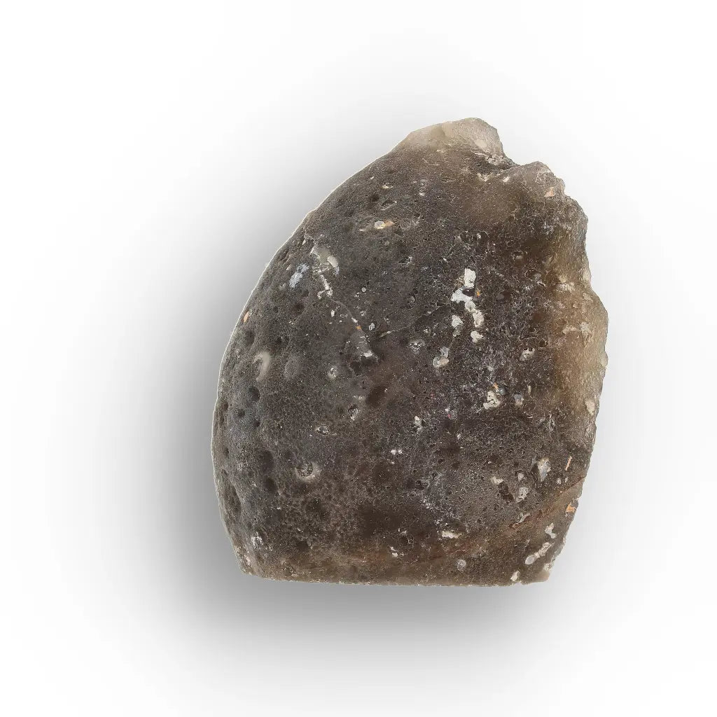 Get your Natural Black Agate Flat Base Crystal online now or in store at Forever Gems in Franschhoek, South Africa