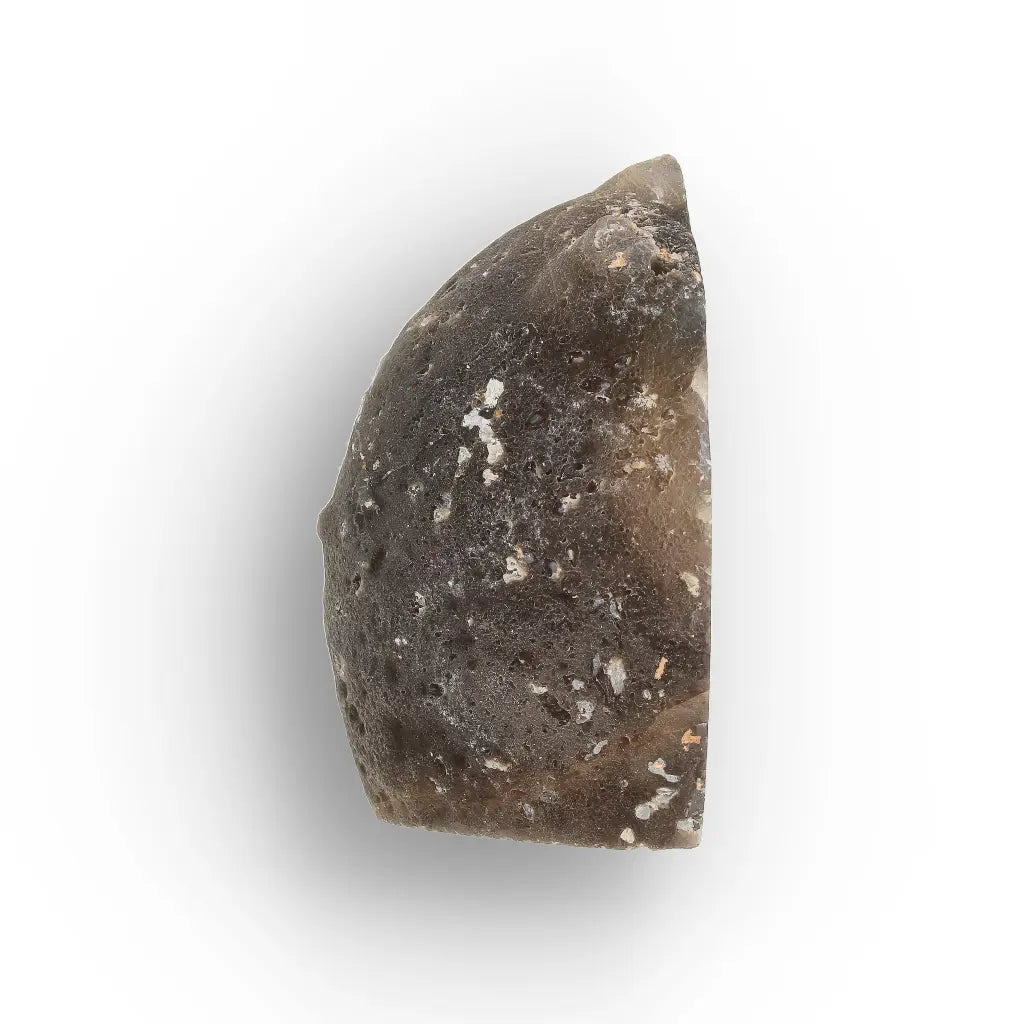 Get your Natural Black Agate Flat Base Crystal online now or in store at Forever Gems in Franschhoek, South Africa