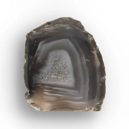 Get your Natural Black Agate Flat Base Crystal online now or in store at Forever Gems in Franschhoek, South Africa