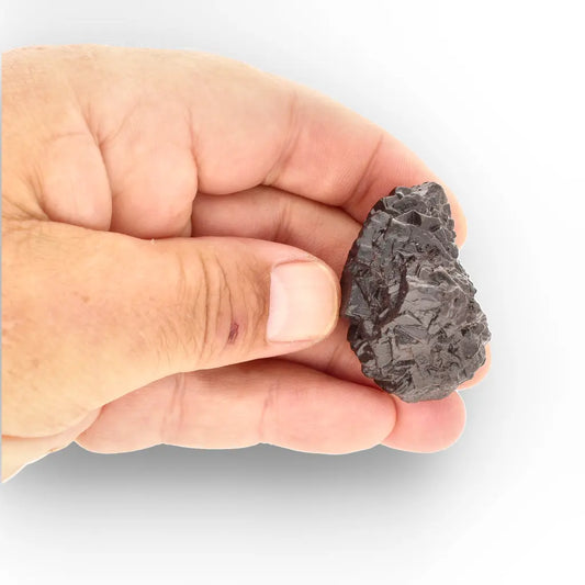 Get your Prophecy Stone – Rare Hematite Goethite Pseudomorph Crystal online now or in store at Forever Gems in Franschhoek, South Africa