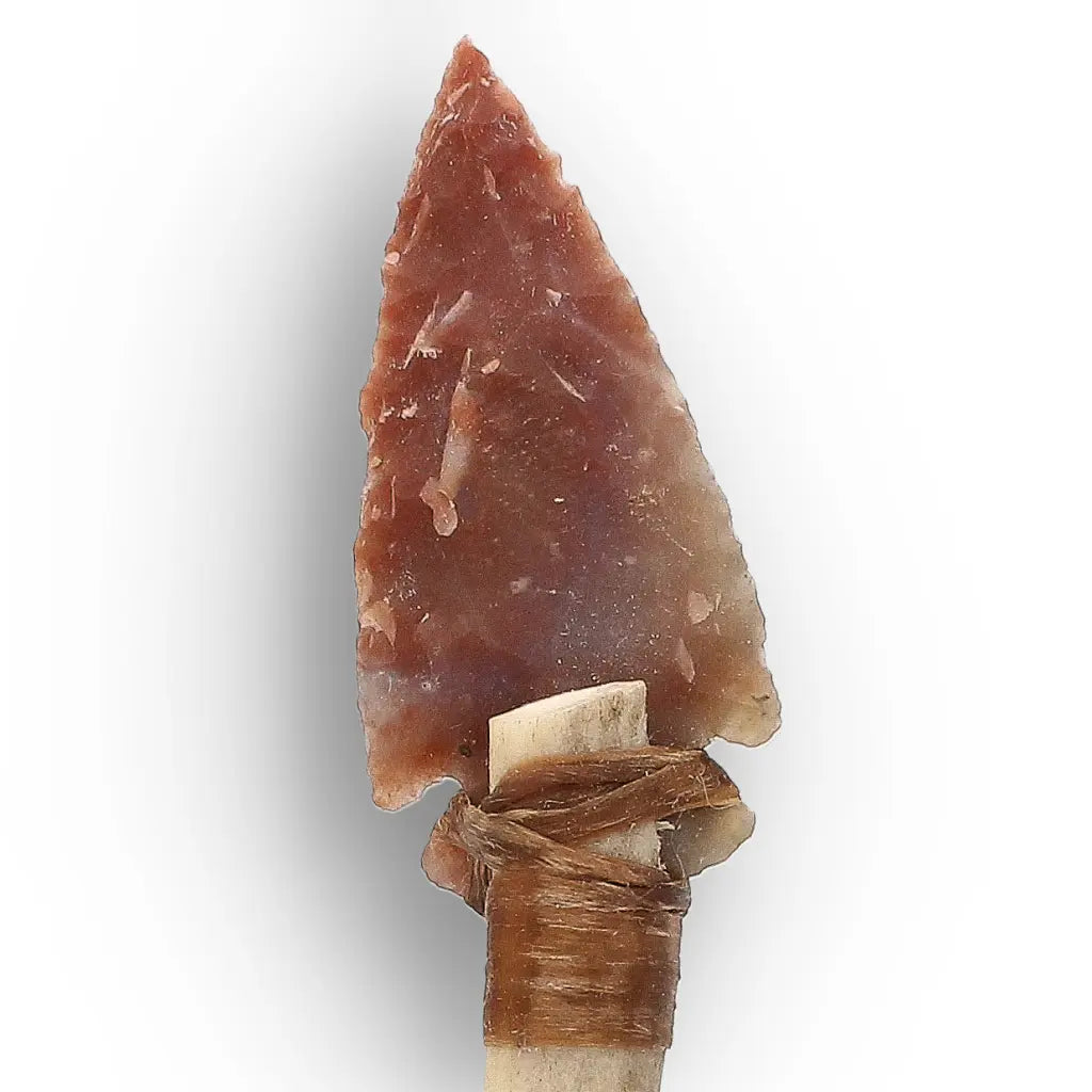Chert & Deer Antler Prehistoric Hafted Knife Replica