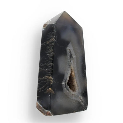 Get your Black Agate Guardian Point – Bold & Protective online now or in store at Forever Gems in Franschhoek, South Africa