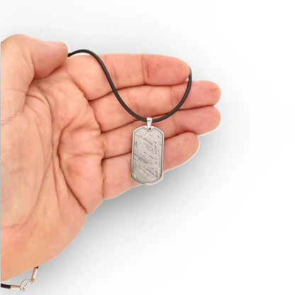 Get your Authentic Aletai Meteorite Slice Necklace online now or in store at Forever Gems in Franschhoek, South Africa