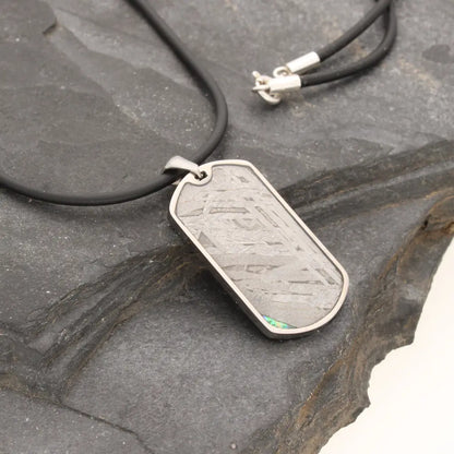 Get your Authentic Aletai Meteorite Slice Necklace online now or in store at Forever Gems in Franschhoek, South Africa