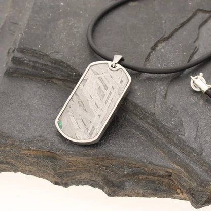 Get your Authentic Aletai Meteorite Slice Necklace online now or in store at Forever Gems in Franschhoek, South Africa