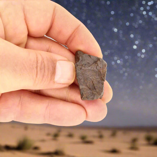 Get your 19g Unclassified Chondrite Meteorite - Your First Piece of the Solar System's Ancient History online now or in store at Forever Gems in Franschhoek, South Africa