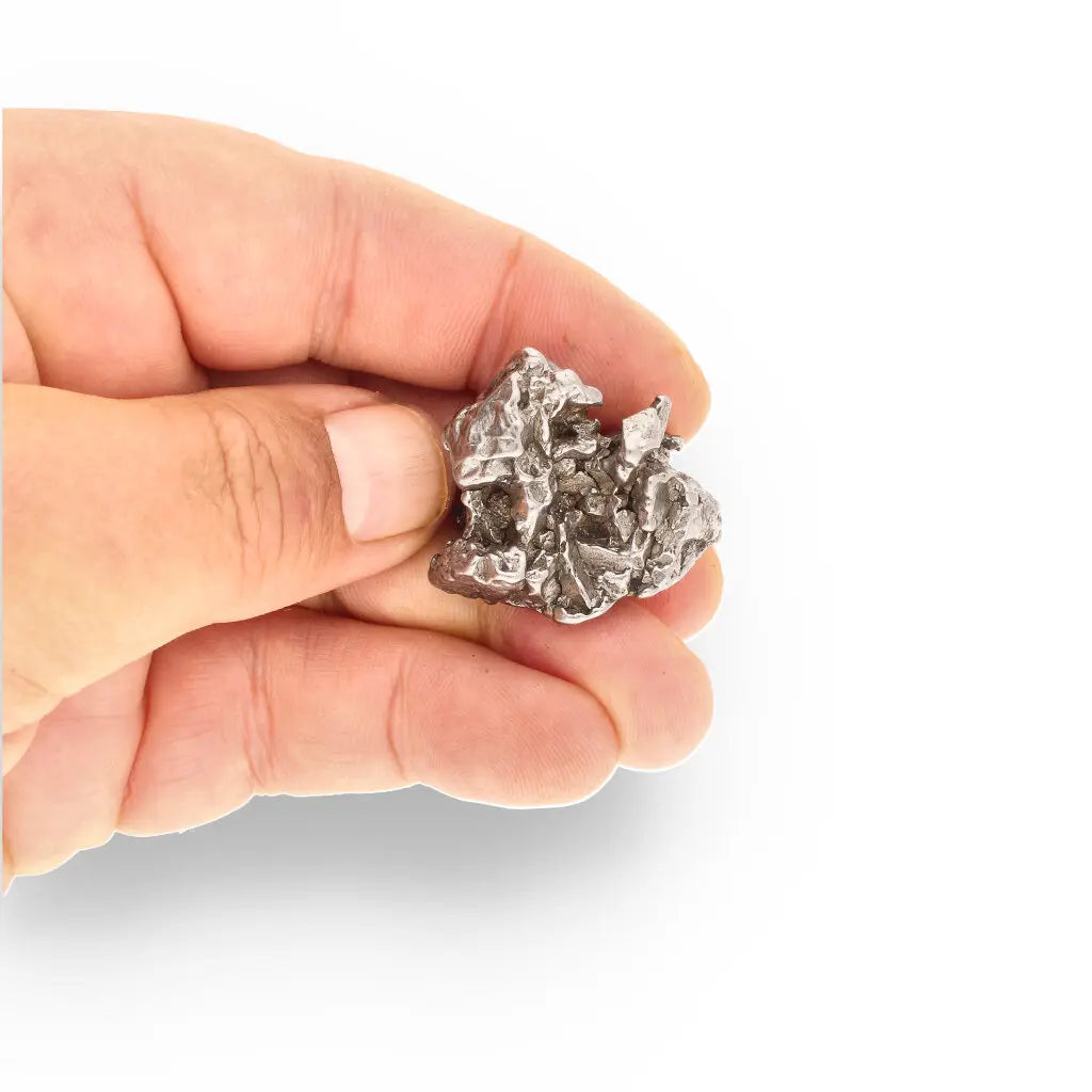 Get your 47g Campo del Cielo Meteorite - Rare Iron Specimen from Field of the Sky online now or in store at Forever Gems in Franschhoek, South Africa