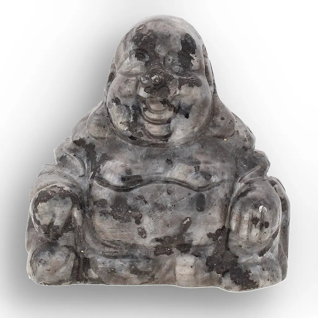 Get your Yooperlite Laughing Buddha Carving – UV Reactive Joy & Abundance online now or in store at Forever Gems in Franschhoek, South Africa