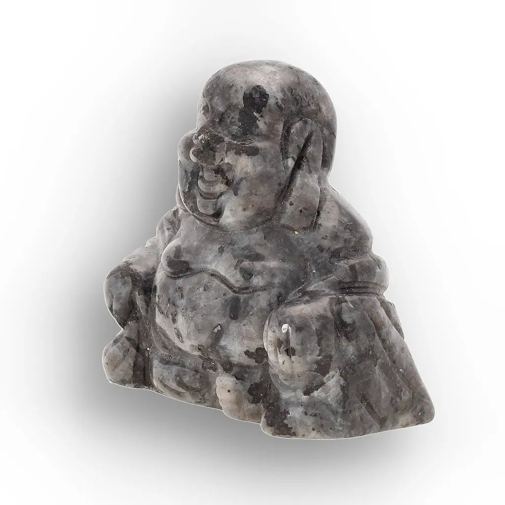 Get your Yooperlite Laughing Buddha Carving – UV Reactive Joy & Abundance online now or in store at Forever Gems in Franschhoek, South Africa