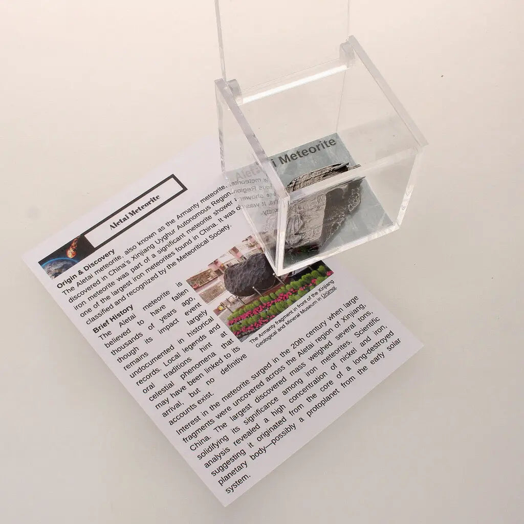 Get your 30g Aletai Meteorite – Capture Iron From a Stone-Skipping Fall! online now or in store at Forever Gems in Franschhoek, South Africa