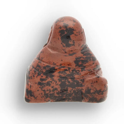 Get your Mahogany Obsidian Laughing Buddha – Protection & Strength Carving online now or in store at Forever Gems in Franschhoek, South Africa