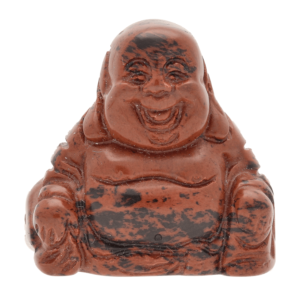 Get your Mahogany Obsidian Laughing Buddha – Grounding & Emotional Balance online now or in store at Forever Gems in Franschhoek, South Africa