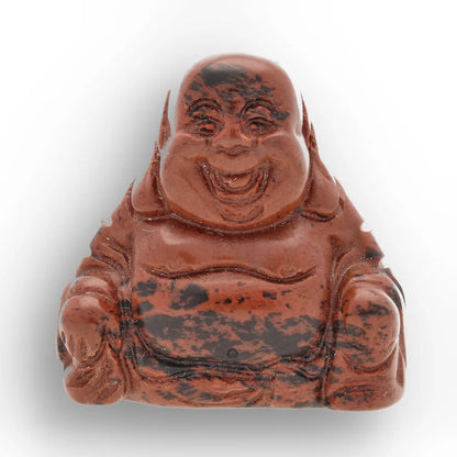 Get your Mahogany Obsidian Laughing Buddha – Grounding & Emotional Balance online now or in store at Forever Gems in Franschhoek, South Africa