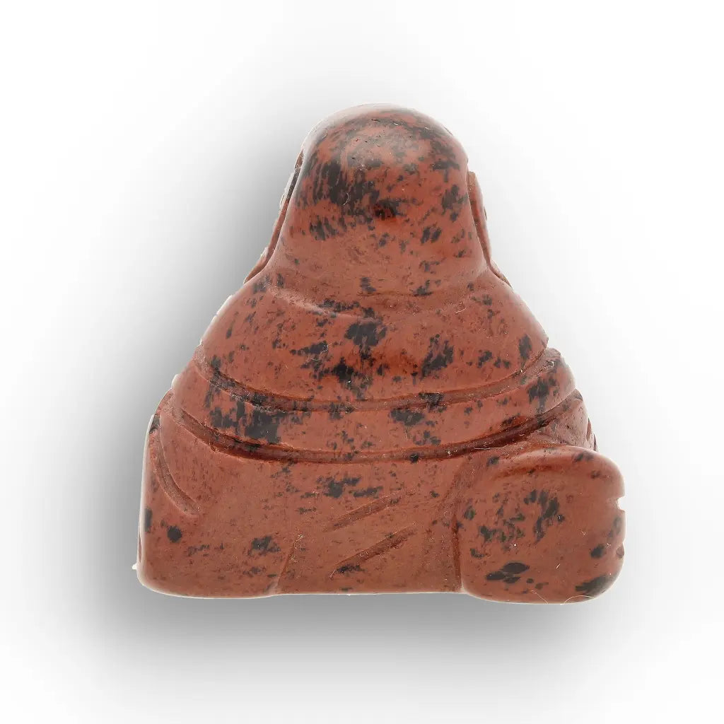 Get your Mahogany Obsidian Laughing Buddha – Grounding & Emotional Balance online now or in store at Forever Gems in Franschhoek, South Africa