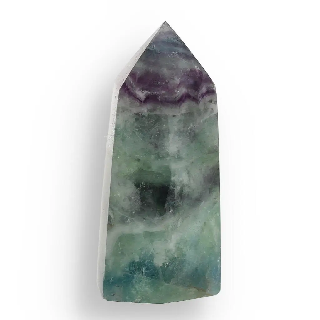 Buy your Fluorite Polished Point – Clarity & Focus online now or in store at Forever Gems in Franschhoek, South Africa