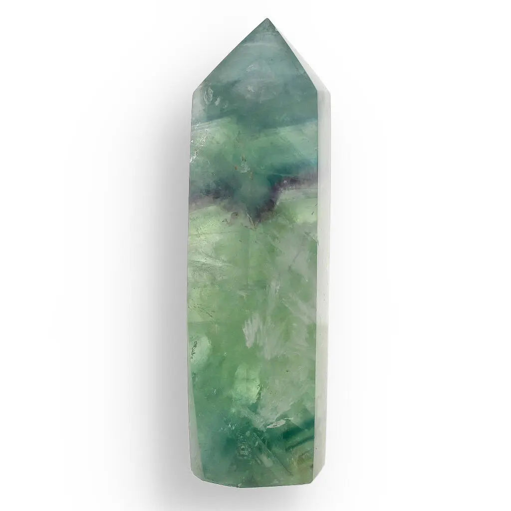 Buy your Fluorite Polished Point – Clarity & Focus Tower online now or in store at Forever Gems in Franschhoek, South Africa