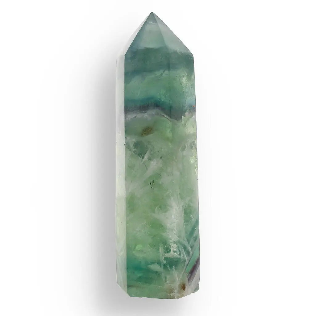 Buy your Fluorite Polished Point – Clarity & Focus Tower online now or in store at Forever Gems in Franschhoek, South Africa