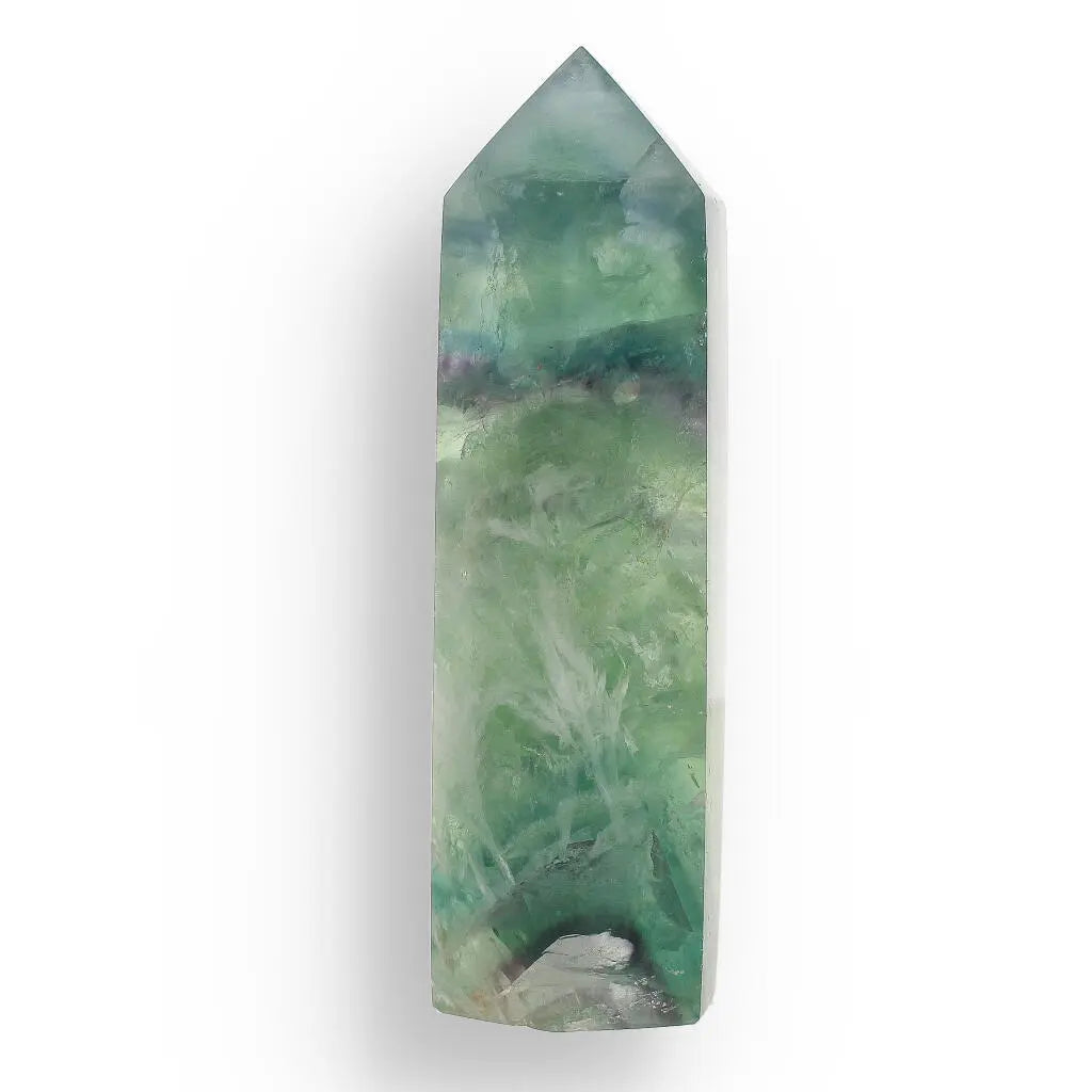 Buy your Fluorite Polished Point – Clarity & Focus Tower online now or in store at Forever Gems in Franschhoek, South Africa