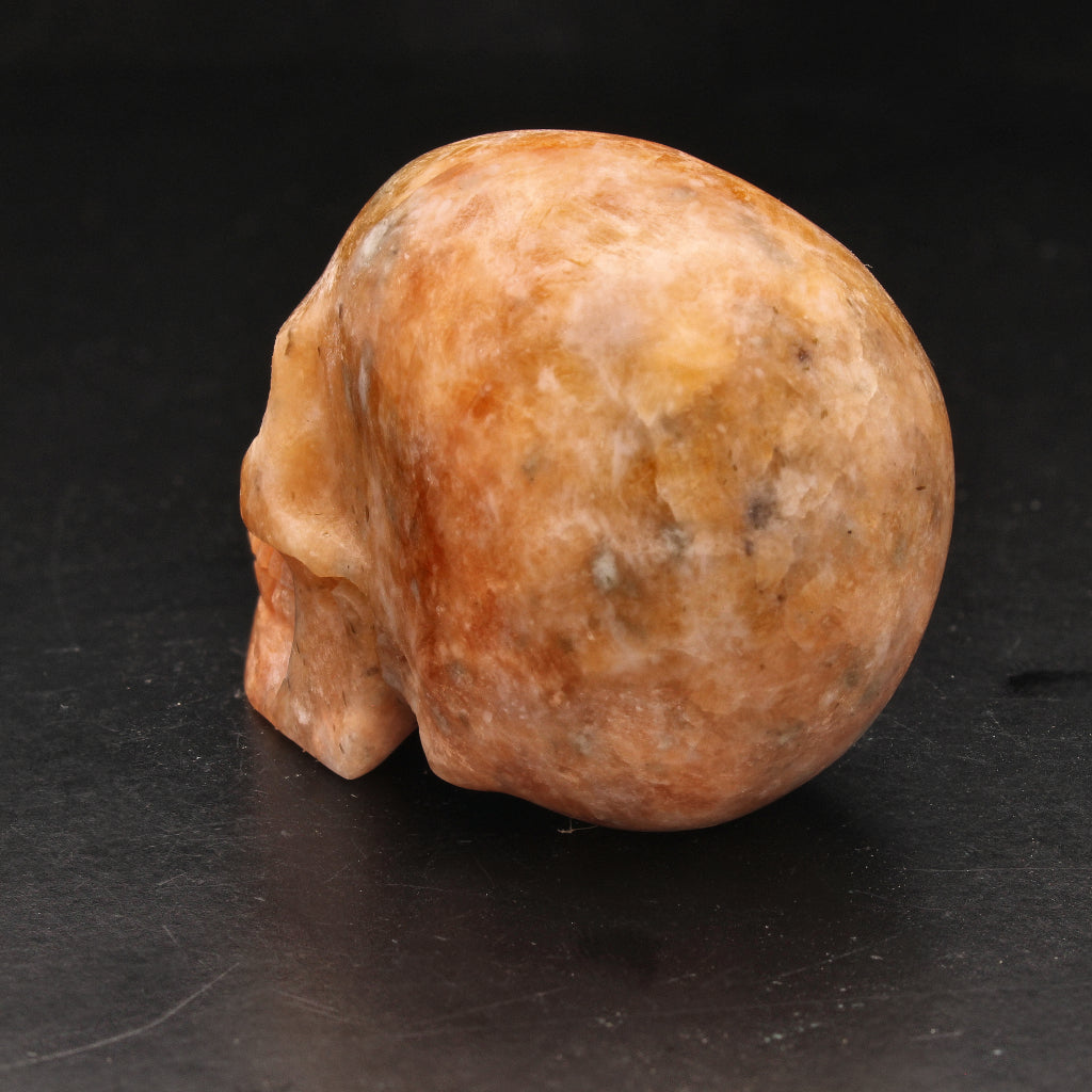Buy your Vibrant Guardian Orange Aventurine Crystal Skull online now or in store at Forever Gems in Franschhoek, South Africa