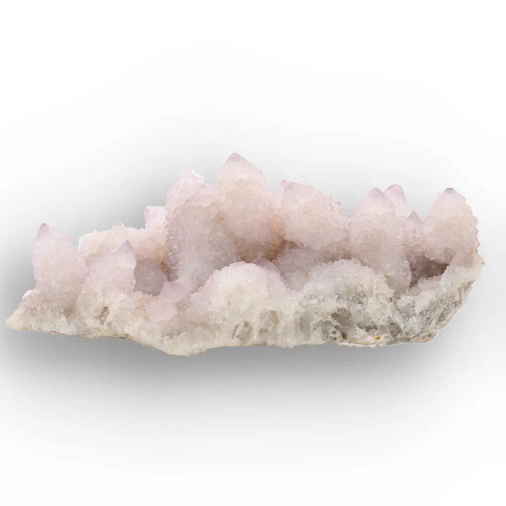 Pale Spirit Quartz Crown Formation Cluster