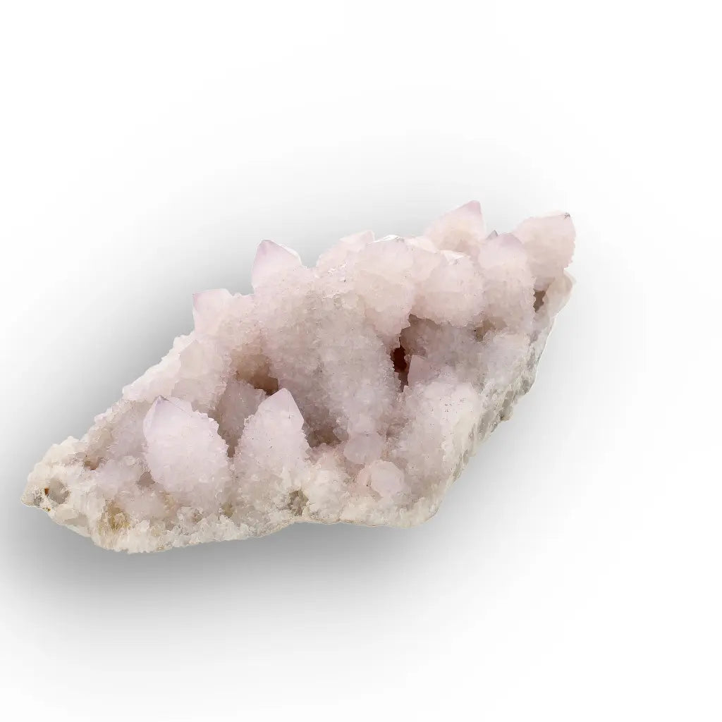 Pale Spirit Quartz Crown Formation Cluster