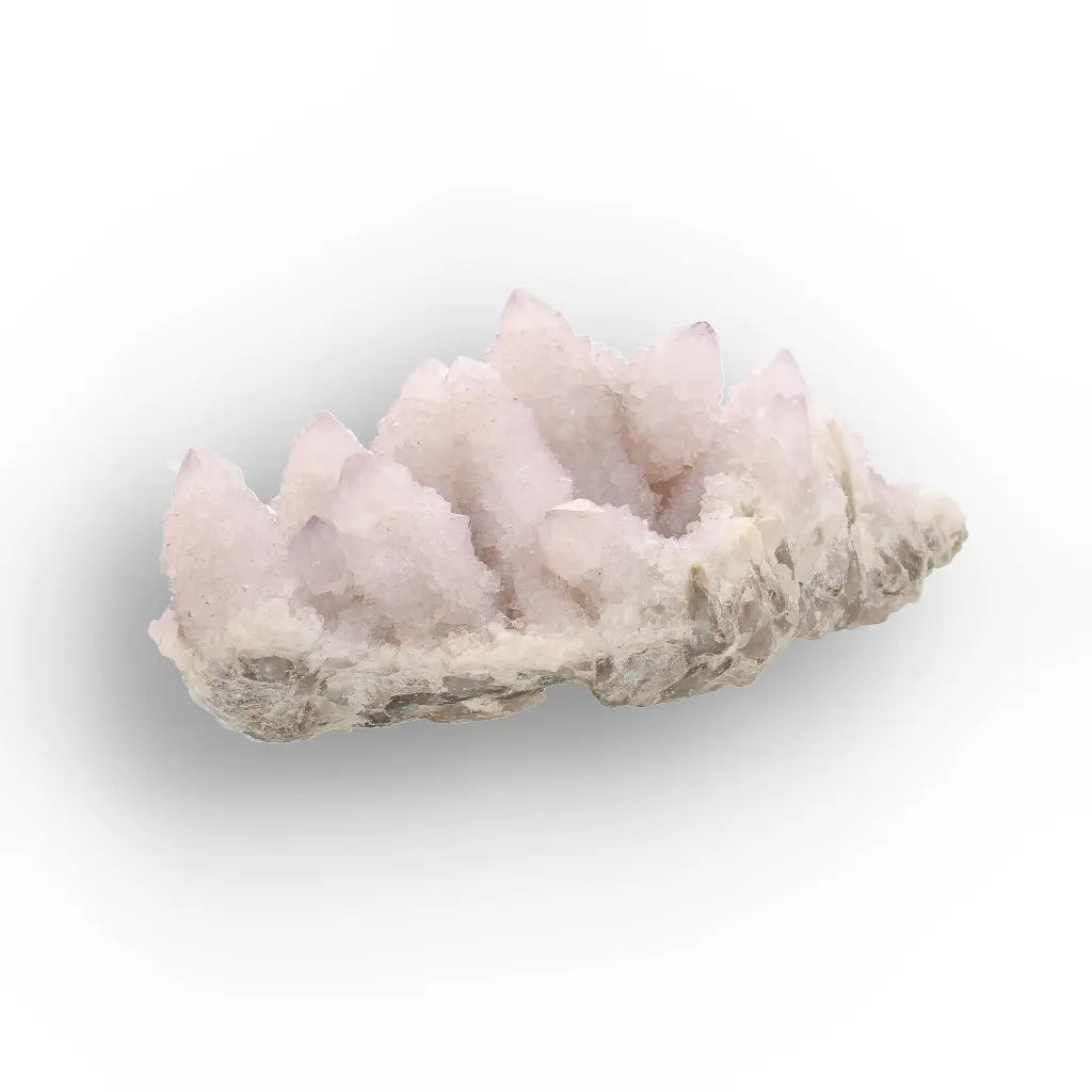 Pale Spirit Quartz Crown Formation Cluster
