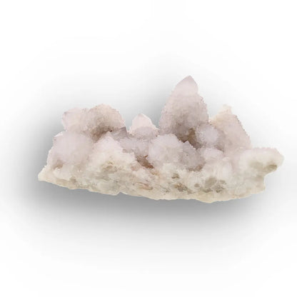 Get your Pale Blush Spirit Quartz Palm Stone Cluster online now or in store at Forever Gems in Franschhoek, South Africa