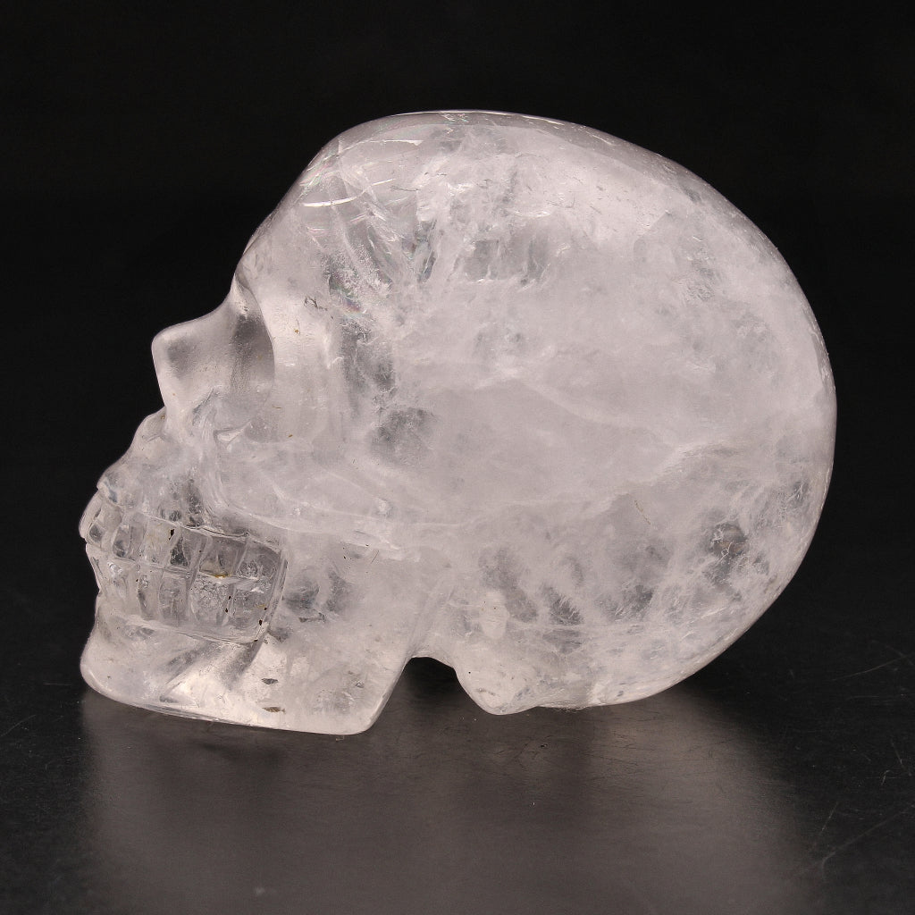 Buy your Crystal Cure-All Quartz Crystal Skull online now or in store at Forever Gems in Franschhoek, South Africa