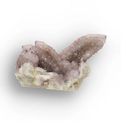 Deep Smoky Purple Spirit Quartz with Phantom Crystal Faces