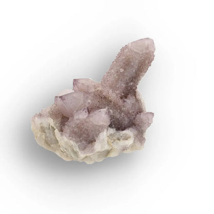 Deep Smoky Purple Spirit Quartz with Phantom Crystal Faces