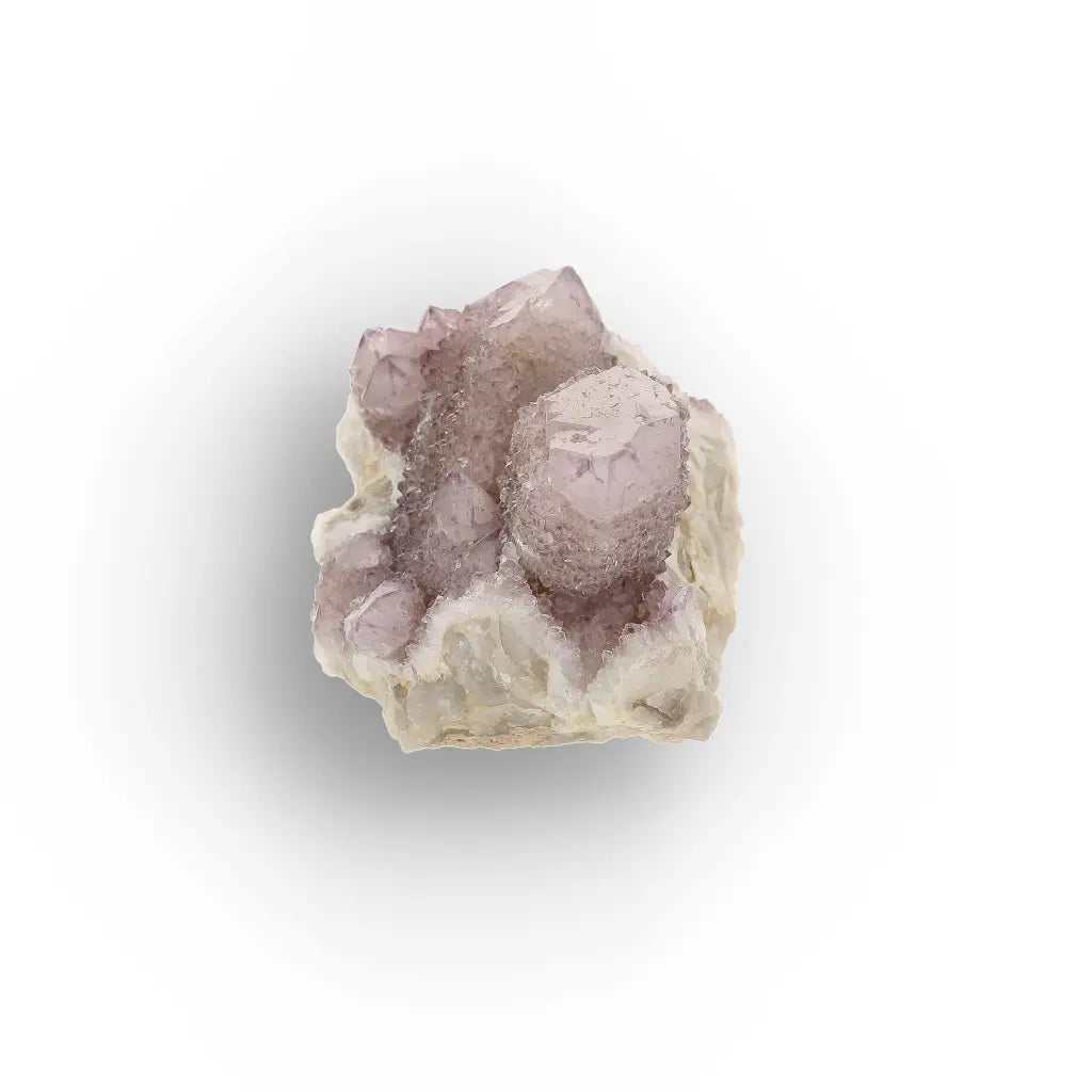 Deep Smoky Purple Spirit Quartz with Phantom Crystal Faces