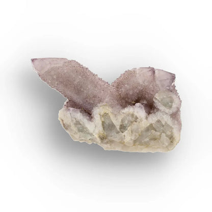 Deep Smoky Purple Spirit Quartz with Phantom Crystal Faces