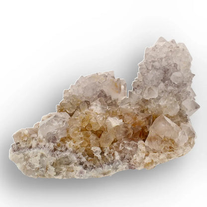 Bi-Colour Spirit Quartz with Amber and Lavender Tones