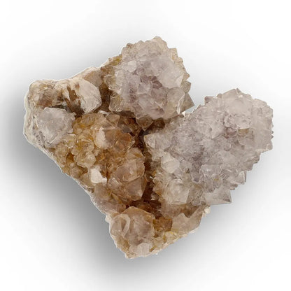 Bi-Colour Spirit Quartz with Amber and Lavender Tones