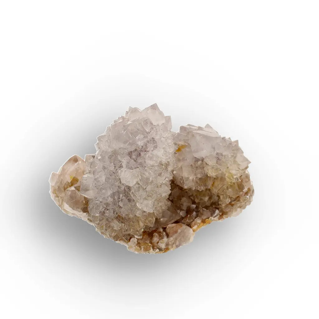 Bi-Colour Spirit Quartz with Amber and Lavender Tones