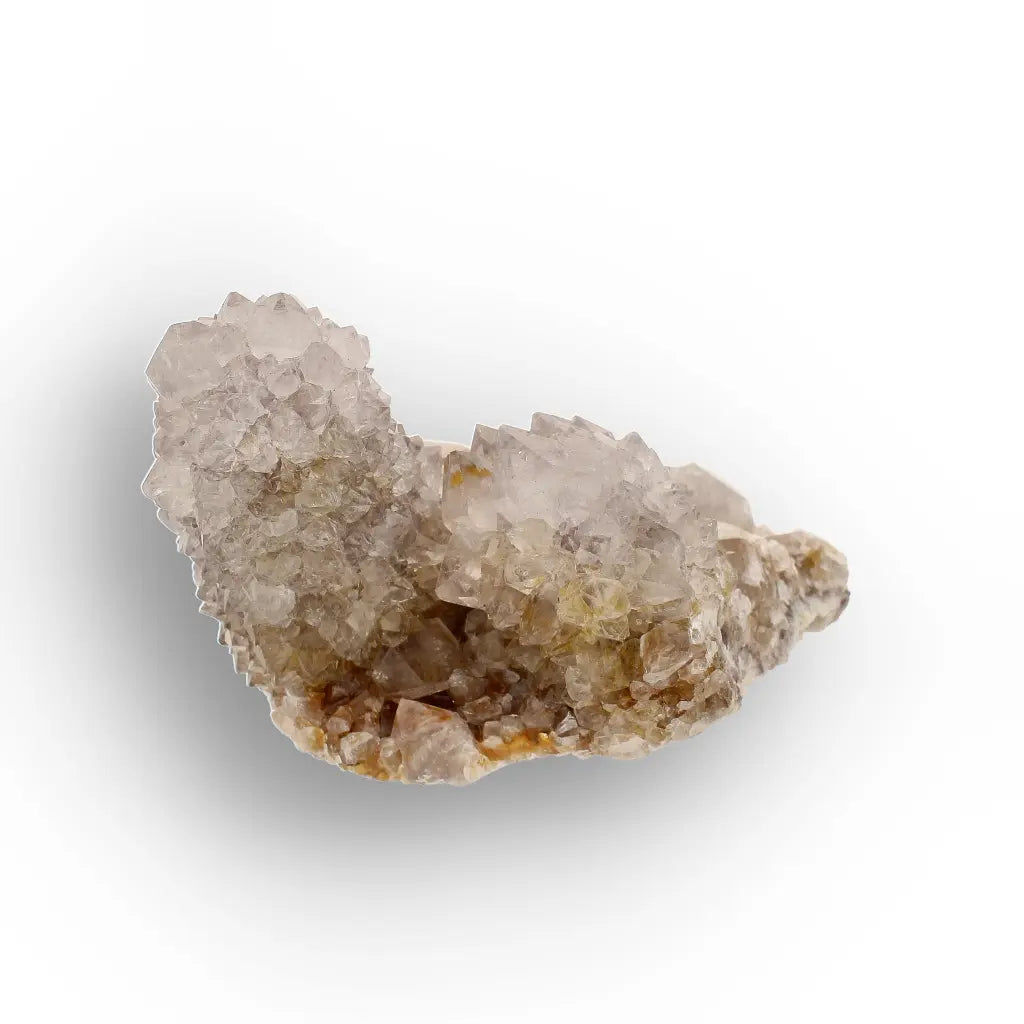 Bi-Colour Spirit Quartz with Amber and Lavender Tones