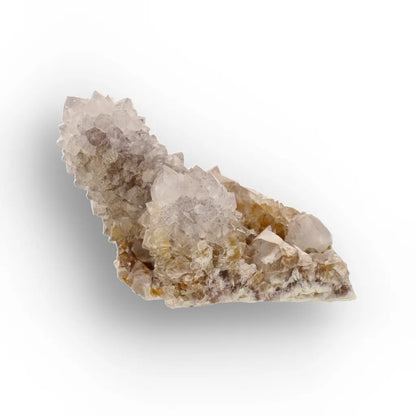 Bi-Colour Spirit Quartz with Amber and Lavender Tones