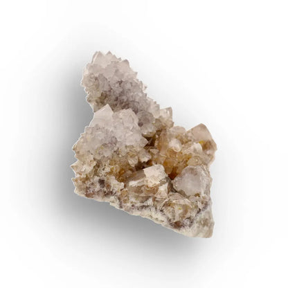 Bi-Colour Spirit Quartz with Amber and Lavender Tones