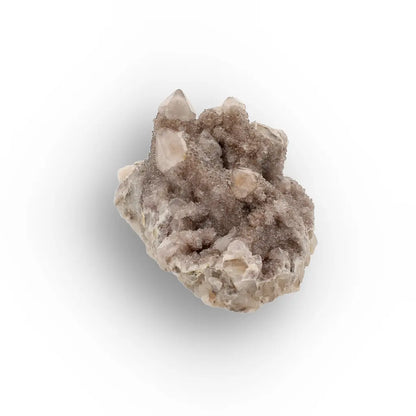Smoky Iron-Rich Spirit Quartz with Hexagonal Crystal Structure