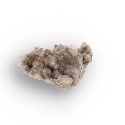 Smoky Iron-Rich Spirit Quartz with Hexagonal Crystal Structure