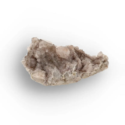 Smoky Iron-Rich Spirit Quartz with Hexagonal Crystal Structure