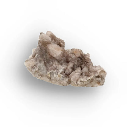Smoky Iron-Rich Spirit Quartz with Hexagonal Crystal Structure