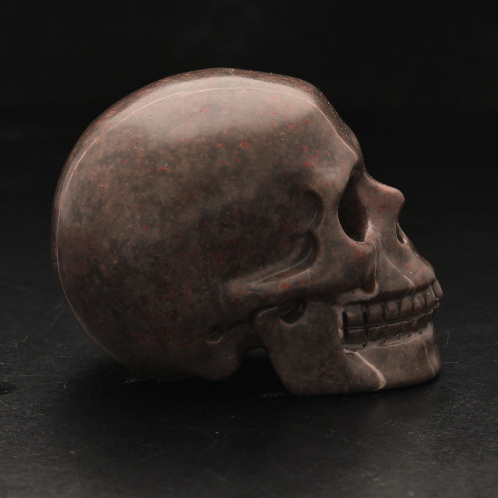 Buy your Courages Purple Jasper Crystal Skull online now or in store at Forever Gems in Franschhoek, South Africa
