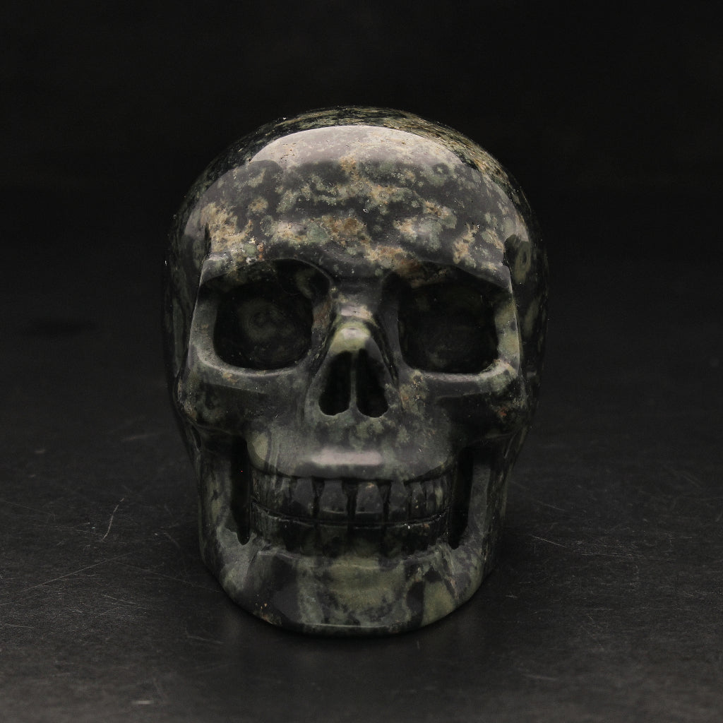 Buy your Harmonious Kambaba Jasper Crystal Skull online now or in store at Forever Gems in Franschhoek, South Africa