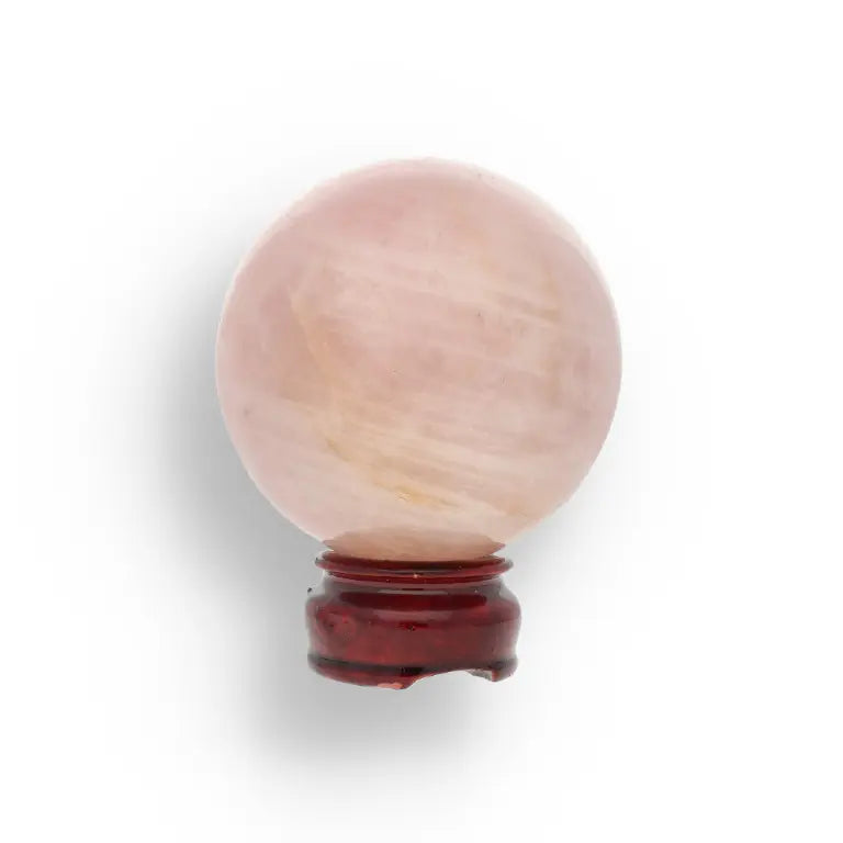 Get your Rose Quartz Sphere - Beautiful Crystal Orb for Self-Love & Inner Peace online now or in store at Forever Gems in Franschhoek, South Africa
