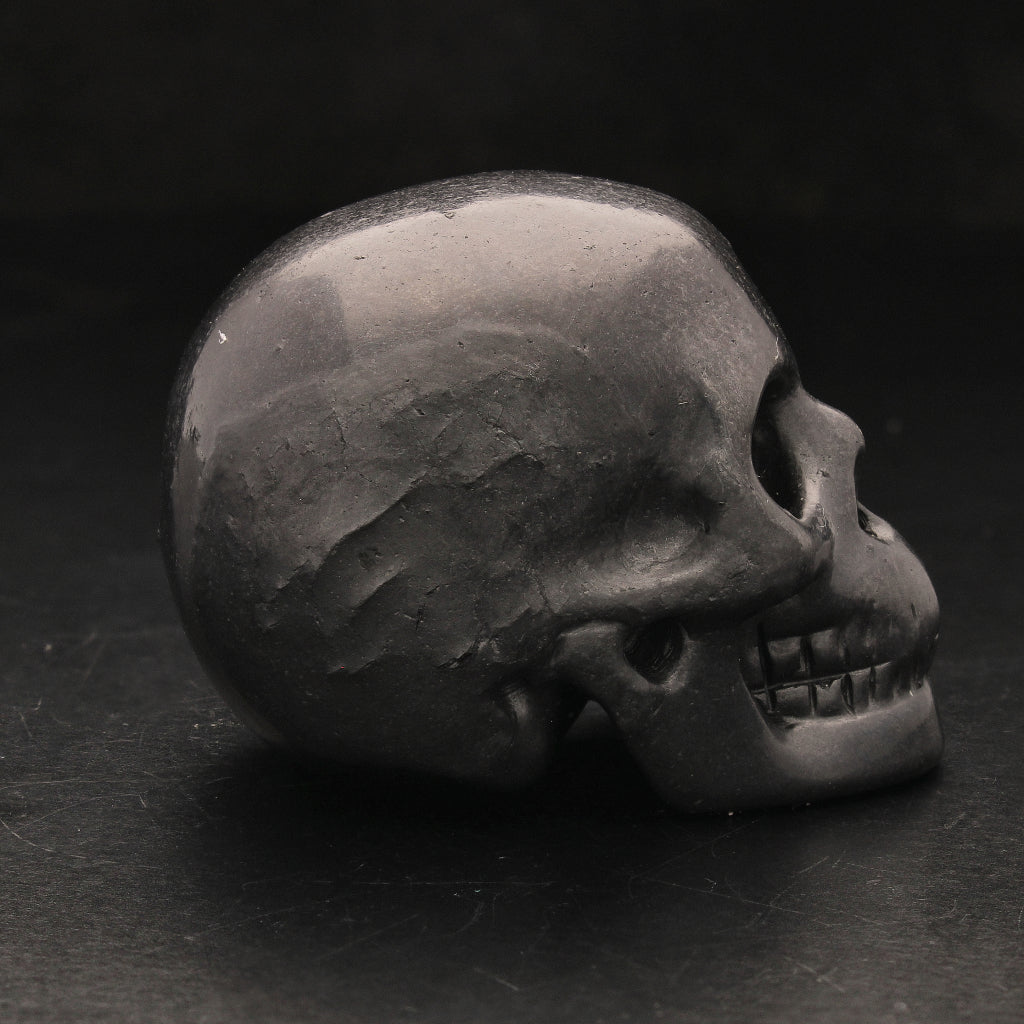 Buy your Dynamic Shungite Crystal Skull online now or in store at Forever Gems in Franschhoek, South Africa