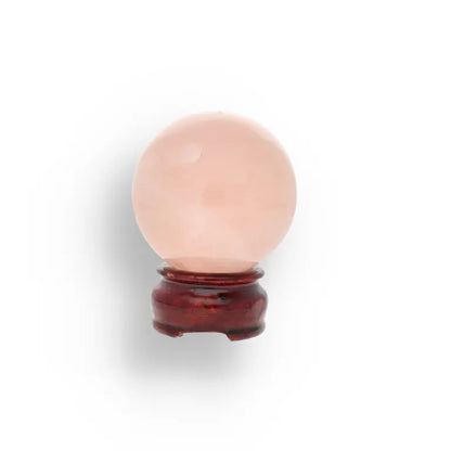 Get your Rose Quartz Sphere - High Quality Crystal Ball for Emotional Balance Retry online now or in store at Forever Gems in Franschhoek, South Africa